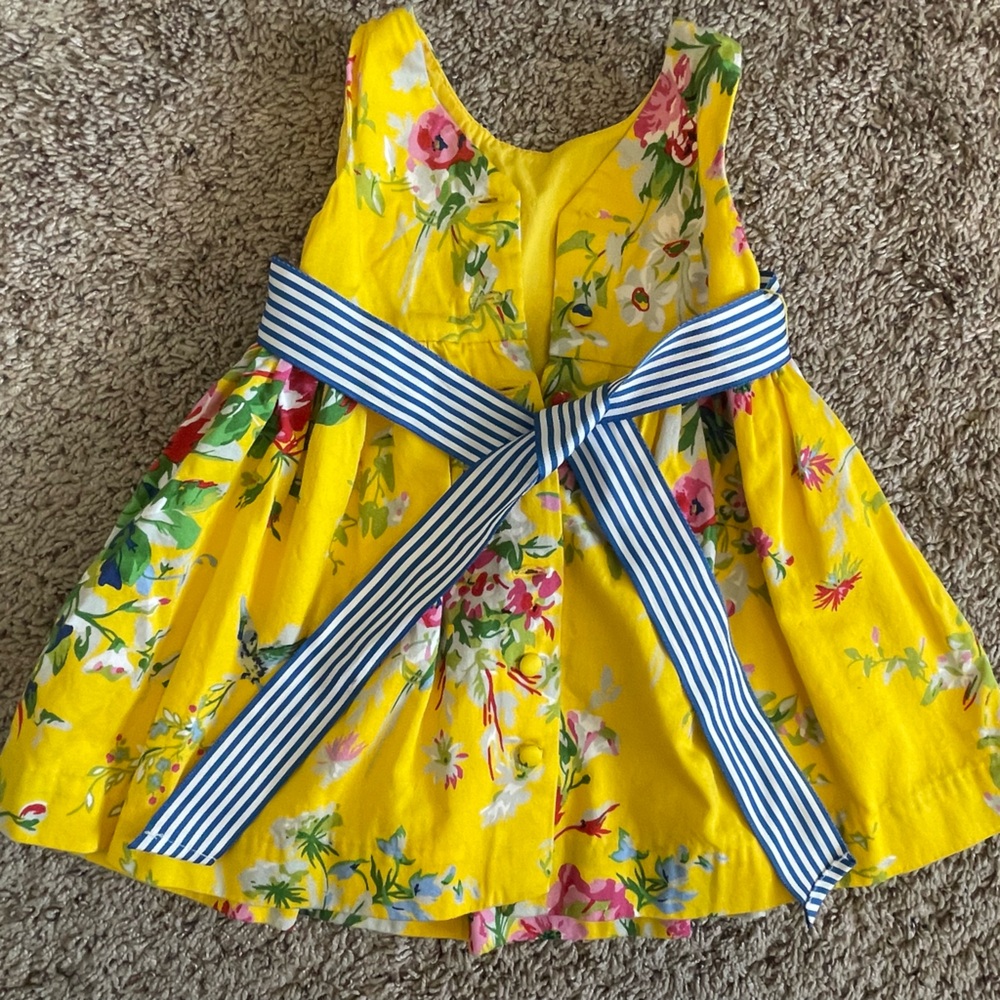 12 month toddler girls spring/summer dress bundle     |  3 pieces total - Picture 11 of 16